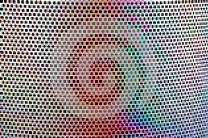 Techno pixel background texture screen pattern industrial metal photo