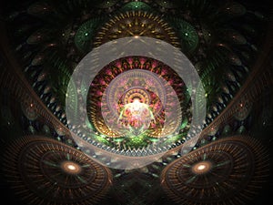 Optical Art Home of the Buddah 03