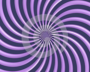 Optical Art Spiral Curves Triangle 06