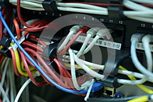 Optical cable in internet network devices