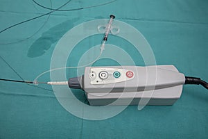 Optical coherence tomography OCT. Purge catheter with contrast. Intravenous Administration of Contrast Agents for Enhanced CT or