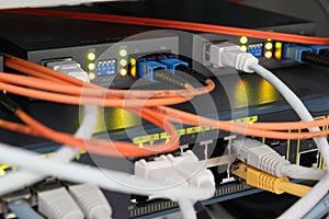 Optical and ethernet connections