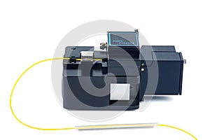 Optical fiber cleaver. High-precision instrument