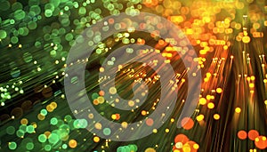 Optical fiber strands, binary code and circuit board, multiple exposure