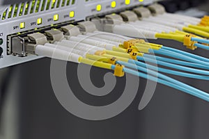 Optical fibre communication