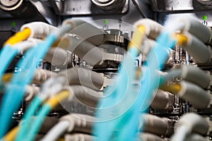 IT optical fibre connection for Cloud Services in a data center