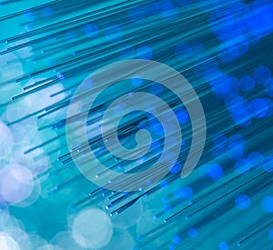 Optical fibres dinamic