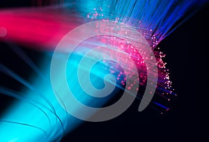 Optical fibres photo