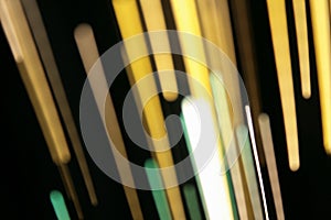 Optical fibres-light lines