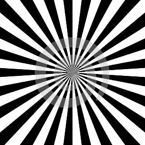 Optical illusion. Abstract lines background. Geometric Black and White. Line pattern. Eps10 vector