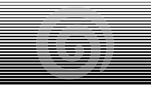 Optical illusion. Abstract lines background. Geometric Black and White. Line pattern. Eps10 vector