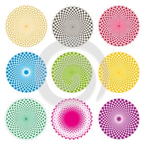 Optical illusion (Vector)