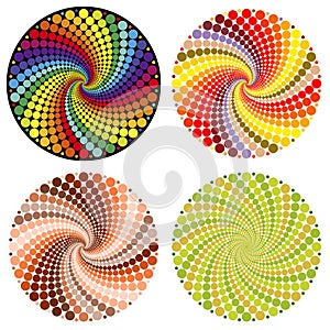 Optical illusion (Vector) photo