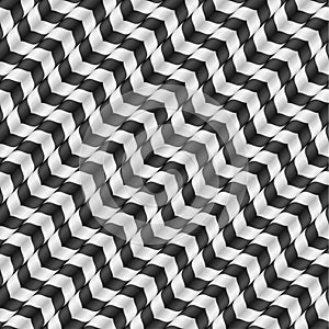 Optical Illusion Vector Seamless Pattern