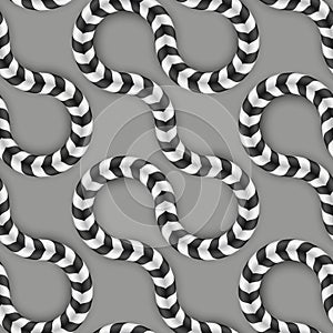 Optical Illusion, Vector Seamless Pattern. Some