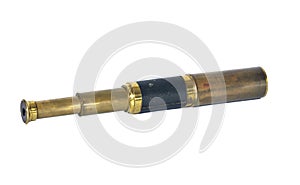 Optical instrument vintage spyglass