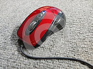 optical mouse type have line