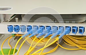 Optical network cables and servers