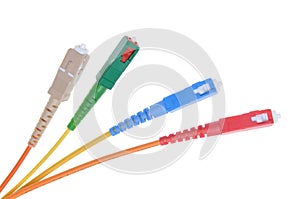 Optical patch cord plug standard sc