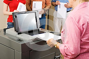 Optical Scanner Voting