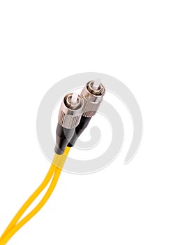 Optical single mode FC patch cord isolated
