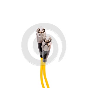 Optical single mode FC patch cord isolated