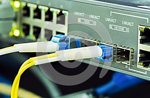 Optical single mode LC patch cord