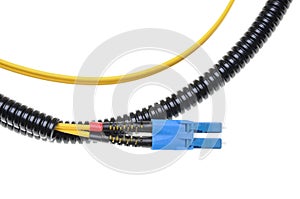 Optical single mode LC patch cord