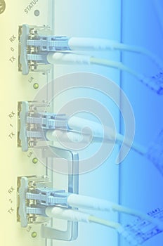 Optical single mode LC patch cord