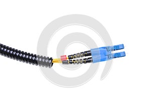 Optical single mode LC patch cord