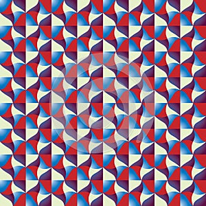 Optical tiles seamless pattern.