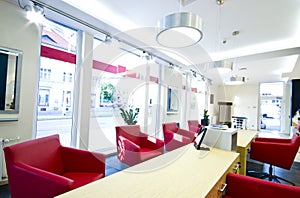 Optician salon