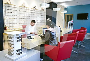 Optician shop