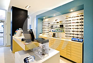 Optician shop