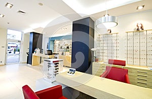Optician shop