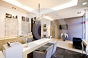 Optician shop, Poland