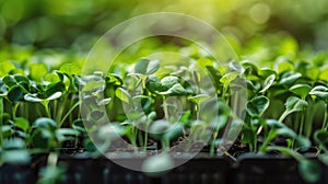 Optimal Lighting for Microgreen Growth photo