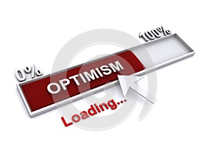 Optimism loading on white
