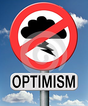 Optimism think positive and optimistic photo