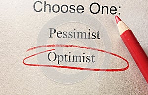 Optimist red circle photo
