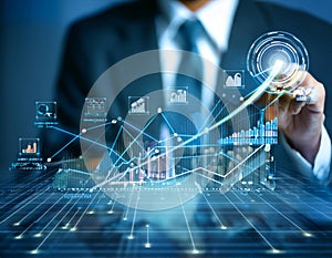 Optimization and efficiency techniques featuring elements like charts, graphs, and metrics representing performance improvement,