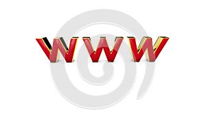 Optimization and promotion of the website (www - internet symbol)