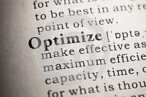 optimize