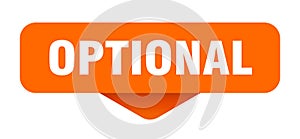 optional sticker. optional sign on transparent background photo