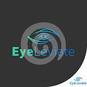 Optometric Group medical professionals eye care hospital Eye Surgery cataract treatment, patient care logo design template