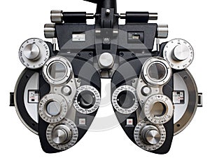 Optometrist diopter.