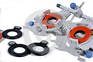 Optometrist's trial frame