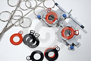 Optometrist's trial frame