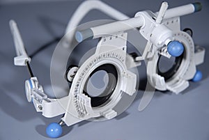 Optometrist's trial frame