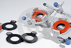 Optometrist's trial frame